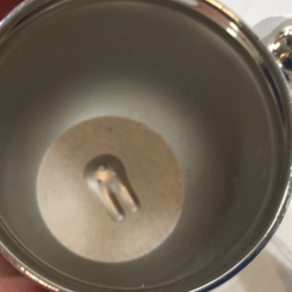 Hallmark Keepsake 2017 Grandbaby's 1st First Christmas Ornament Metal Cup - Picture 4 of 5